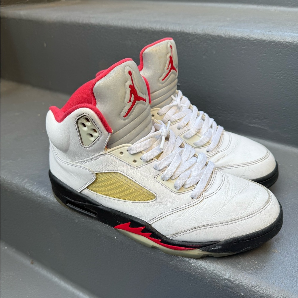 Mens nike jordan 5 size 10 mens jordan 5 mens nike shoes mens jordan shoes NBA - Picture 14 of 14
